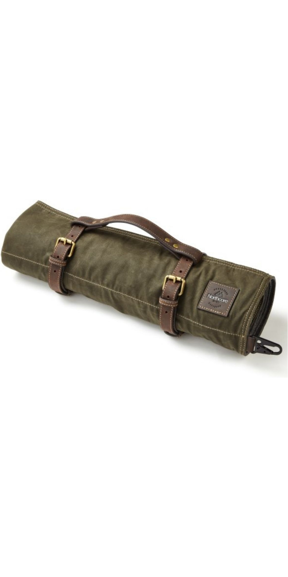 2025 Northcore Waxed Canvas Adventure Camping Roll NOCO119 - Green